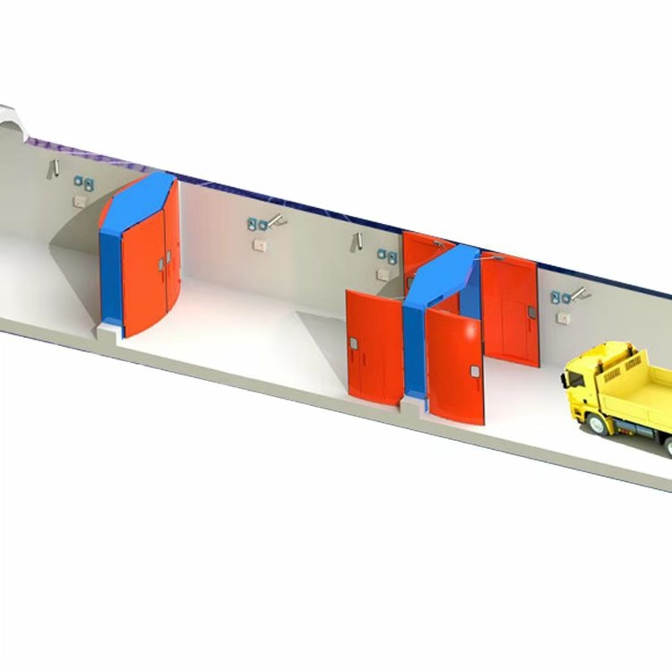 純氣控連鎖減壓風門