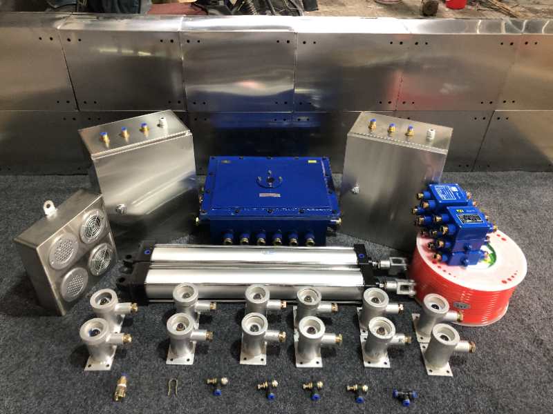 無壓風門閉鎖裝置